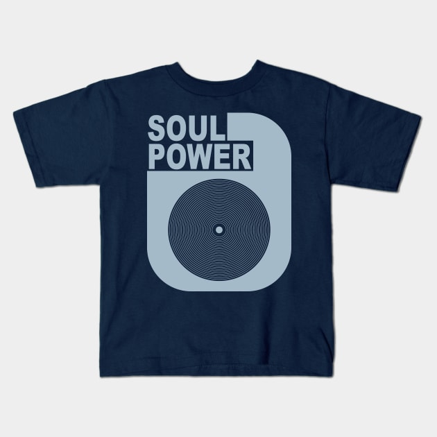 Soul Power Kids T-Shirt by modernistdesign